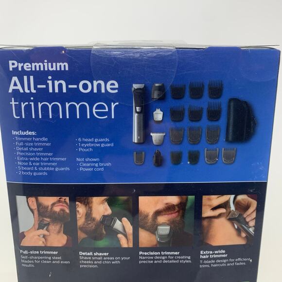 Phillips Norelco Stainless Steel 23Pc All-In One Groomer - Picture 5 of 8